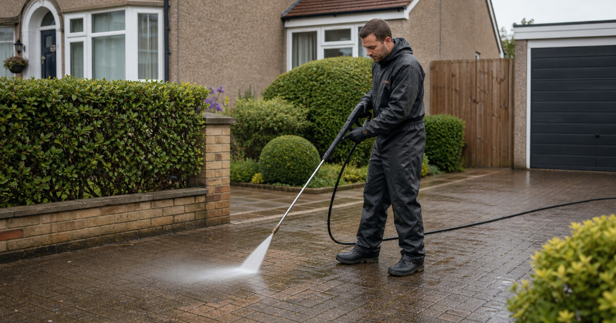 Driveway Jet Washing London
