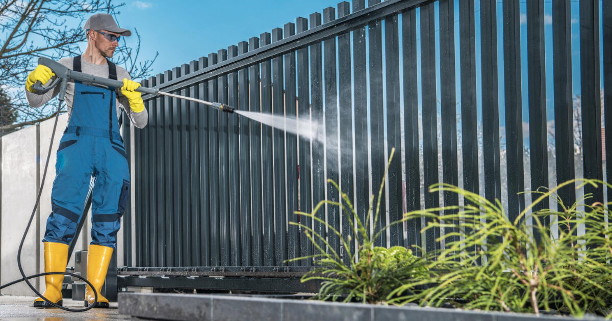 Fence Jet Washing London