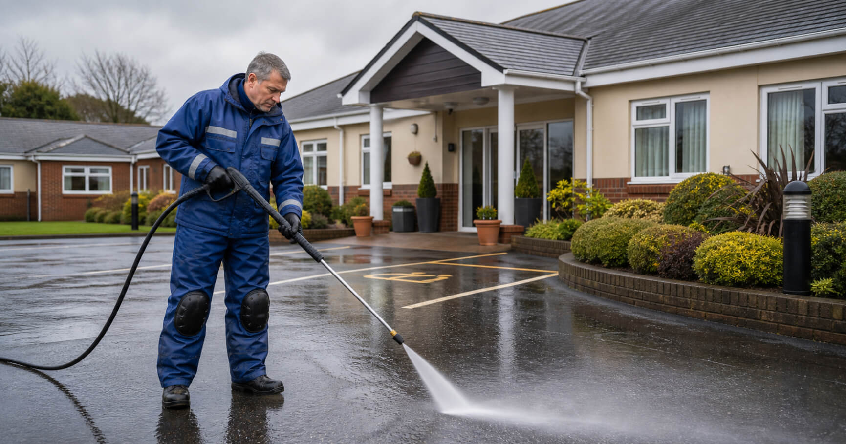 Nursing Home Jet Washing London